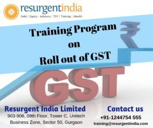 Training Program on Roll out of GST